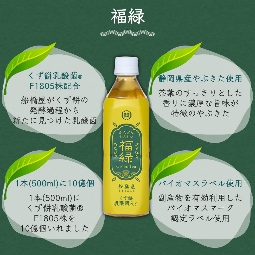 夏の定番セット【くず餅小箱1箱・あんみつ2個・福緑/緑茶1本